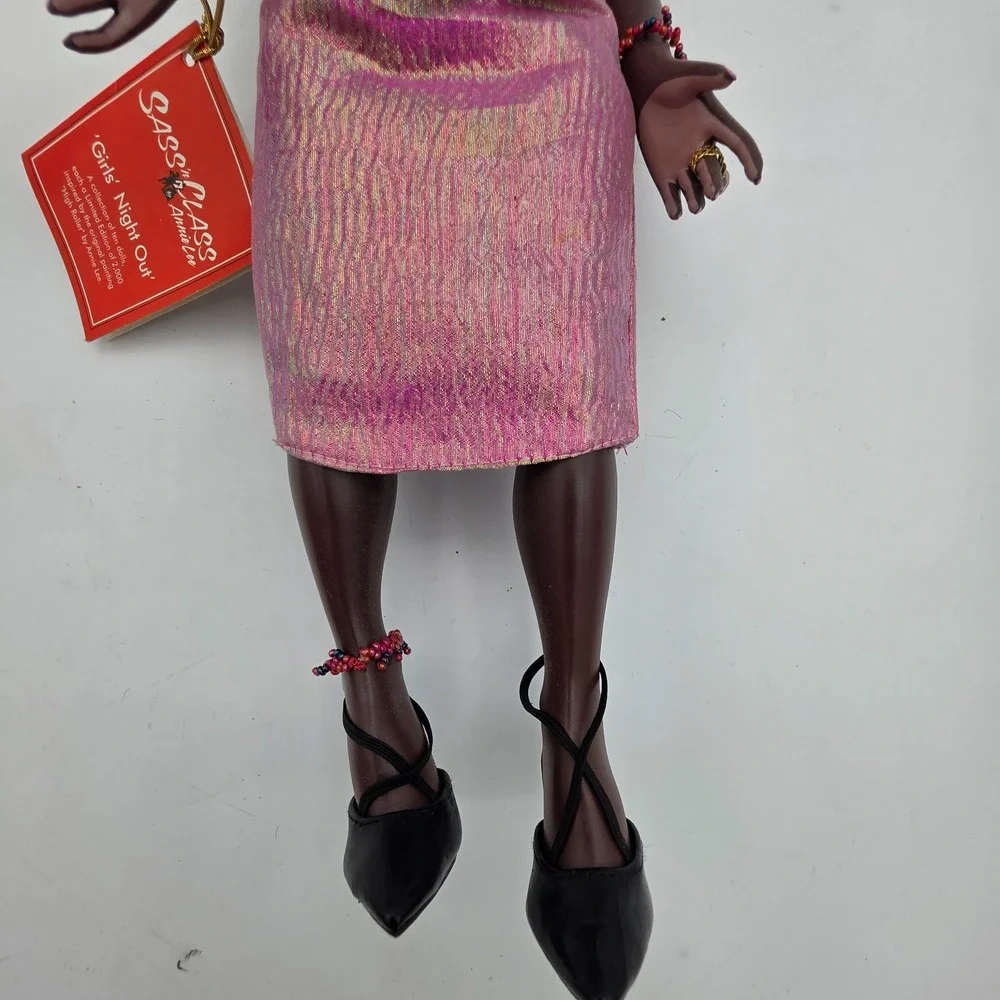 VTG Annie Lee Sass n' Class Pink Collectible Girls Night Out Fashion Doll #6409